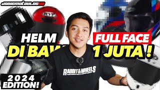 Rekomendasi Helm FULL FACE dibawah 1 Juta 2024 [upl. by Notgnihsaw774]