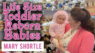 Life Size Toddler Reborn Babies [upl. by Lekzehcey]