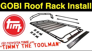 GOBI Stealth Roof Rack Install 3rd Gen Toyota 4Runner [upl. by Penman950]