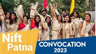 Convocation 2023 At Nift Patna [upl. by Christye]