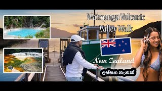 Exploring Waimangu Volcanic Valley  Worlds Largest Hot Spring  Rotorua NZ 🇳🇿Travel with Chamath [upl. by Llewxam879]