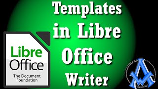 HOW TO USE TEMPLATES IN LIBRE OFFICE WRITER  BEST TUTORIAL  BEGINNERS GUIDE [upl. by Ipoillak605]