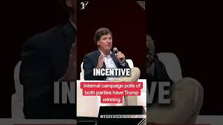 Tucker says internal campaign polls of both parties have Trump winning the election [upl. by Eenaj463]