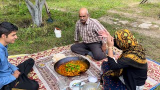 quotSodabeh in the Heart of Nomadic Life in Iran Cooking Traditional Turkish Foodquot [upl. by Sillyhp]