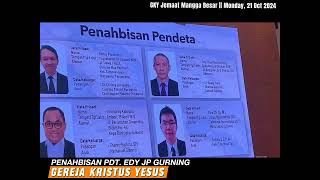 Penahbisan Pdt Edy Jhon Piter Gurning ST MDiv MTh [upl. by Ilahtan]