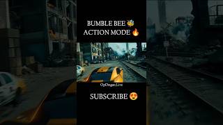 Bumble bee action mode on bumblebee transformers movie action shortvideo viralvideo yt [upl. by Ainahpets]