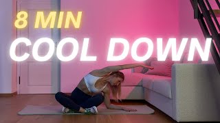 8 Min Full Body Cool Down Stretches  Do After Every Workout ✅ [upl. by Malcom427]