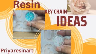 Epoxy Resin Art  Resin Alphabet Keyring  Tutorial Keychain Idea resin art priyaresinart video [upl. by Carrillo]