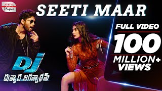 SeetiMaar  Full Telugu Video Song  DJ Songs Telugu  Allu Arjun  Pooja Hegde  DSP [upl. by Sevein]