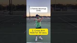 Tennis Warmup Drills 🔥 [upl. by Atinomar]