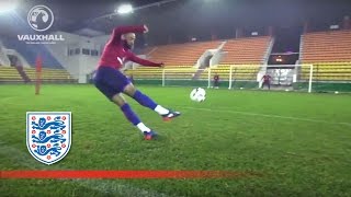 Top Finishing  12 Pass amp Shoot England U21  Inside Training [upl. by Ativad653]