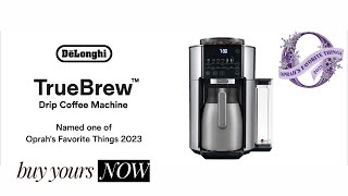 Transform Your Coffee Ritual With Delonghi Truebrew Drip Coffee Maker  Drip Coffee Maker [upl. by Atiras]