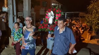 22Mai24 Procissão em Louvor e Glória à Santa Rita de Cássia Padroeira do Bairro Tribo [upl. by Meagan]