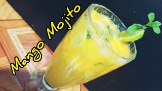 Mango MojitoMocktail Recipesini food zone [upl. by Aroon311]