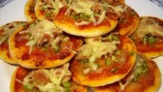 Mini Pizza au Thon Calamar Champignon [upl. by Sklar]