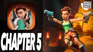 TOMB RAIDER RELOADED Full Gameplay Walkthrough  Chapter 5 Tomb of Qualopec iOS Android [upl. by Glendon]