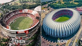 Brazil Serie A Stadiums Then amp Now [upl. by Nesaj493]