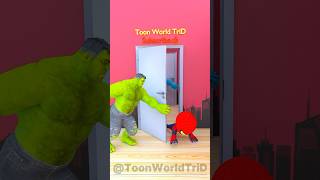 🚪 Hulk Closes the Door Too Fast and SpiderMan Takes a Tumble 😂 gta [upl. by Adamo351]