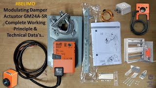 Belimo Modulating Damper Actuator GM24ASR  BELIMO ACTUATOR [upl. by Sualakcin]