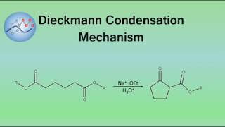 Dieckmann Condensation Mechanism  Organic Chemistry [upl. by Odradlig132]