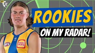 All RELEVANT ROOKIES discussed 2024 AFL Supercoach [upl. by Annaitsirhc550]