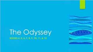 Odyssey Book 12 Summary [upl. by Ikiv]