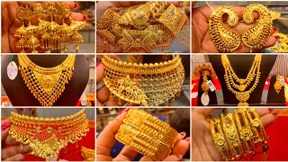 10 gram মধ্যে jhumka phoolkan mantasa necklace noa under 1lakh gold design and pricerpshawjewellers [upl. by Inahteb786]