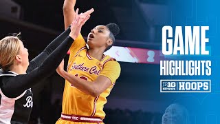 Santa Clara at USC  HIGHLIGHTS  Big Ten Womens Basketbal  111524 [upl. by Colston]