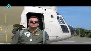 Iran One day with Boeing CH47 Chinook Air force pilots يك روز با خلبانان بالگرد شينوك نيروي هوايي [upl. by Anar]