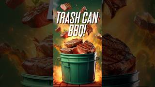 TRASH CAN BBQ bbq explosion [upl. by Talie]