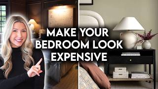 10 WAYS TO MAKE YOUR BEDROOM LOOK EXPENSIVE  DESIGN HACKS [upl. by Hussar]