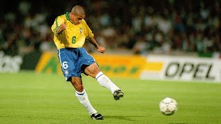 Roberto Carlos Free Kick Goal vs France  1997 [upl. by Irtimed818]