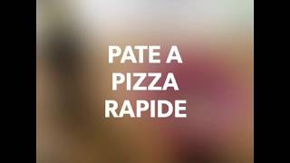 PATE A PIZZA RAPIDE [upl. by Reviere928]