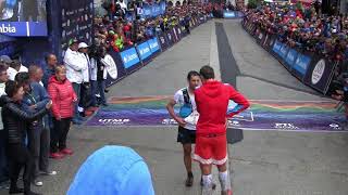 Kilian Jornets 2017 UTMB Finish [upl. by Oika]