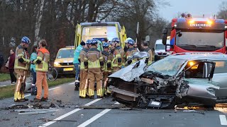 Ernstig ongeval tussen Oldenzaal en Hengelo [upl. by Gena]