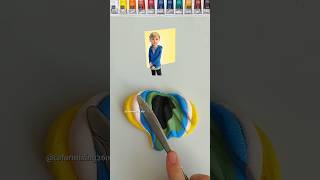 When I Mixing Color Riley colormixing satisfying insideout mixcoloring relaxing viralvideo [upl. by Babara]