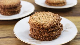 How to Make Crispy Oatmeal Cookies [upl. by Kcirneh234]