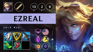 Ezreal Mid vs Anivia Triple Kill Legendary  NA Master Patch 1419 [upl. by Rafaello]