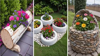 Stunning Flower Garden Ideas to Transform Your Outdoor Space  Creative and Easy Tips [upl. by Asabi957]