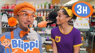 Candy Magic Blippi amp Meekah Make Halloween Treats 🍬🎃  Kids TV Shows  Cartoons For Kids [upl. by Samot]