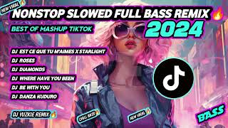 🔥NEW NONSTOP BEST OF TIKTOK MASHUP SLOWED  FULL BASS REMIX  DJ YUZKIE REMIX [upl. by Aniretake]