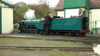 THE ROMNEY HYTHE AND DYMCHURCH RAILWAY 1 4 2012 [upl. by Einna935]