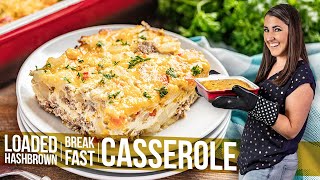 Loaded Hash Brown Breakfast Casserole [upl. by Goerke817]