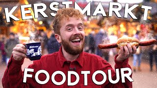 Heerlijke FOODTOUR op de KERSTMARKT in DUITSLAND 🎄🌭 [upl. by Healy]