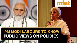 FM Nirmala Sitharaman Defends Policy Making Process  ‘No Policies Made In A Hurry’ [upl. by Matty222]