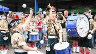 Scotland the brave  Częstochowa Pipes amp Drums [upl. by Bondie]