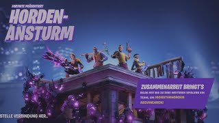 Wir spielen Hordenansturm in Fortnite [upl. by Nohsar]