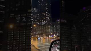 Welcome to Chicago the city of dreams and snow enjoy late night snow drive and winters magic [upl. by Elleryt226]