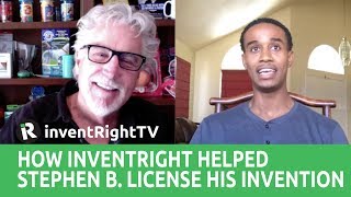 How inventRight Helped Stephen B License His Invention [upl. by Assiruam]