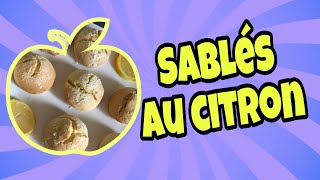 🍎❤️SABLÉS AU CITRON DONT L’ODEUR ENVAHIT LA MAISON [upl. by Peggi]